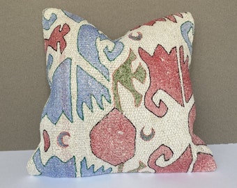 Kilim Pillow Cover, Boho Pillow Case, Christmas Gift For Man, Turkish Pillow, Kilim Cushion Cover, Coshion Cover ,Ethnic Pillow Case,Kilim .