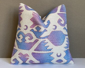 Kelim Kissenbezug aus Baumwolle, Boho Kissen, Ethno Wohnkultur (40x40 cm)