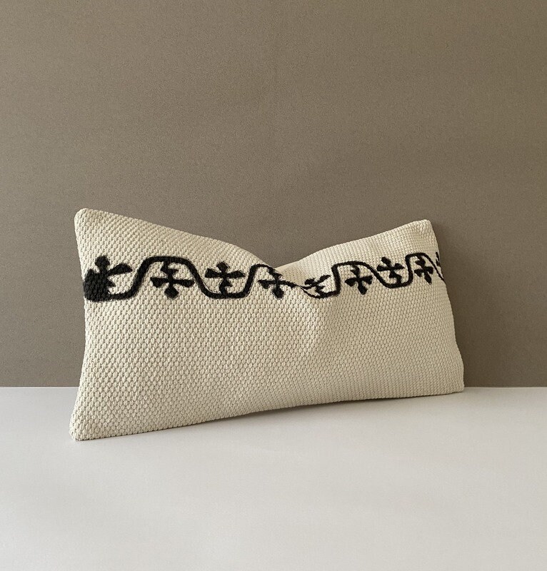 Almohada decorativa hecha a mano cubierta de almohada de | Etsy