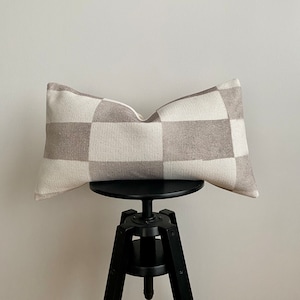 Decorative Pillow, 12x24 Turkish Kilim Pillow, Striped Pillow, Handmade Pillow, Throw Pillow, Bedroom Pillow, Cushion Cover, Modern Pillow