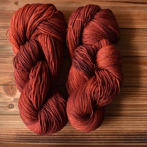 Burnt Orange - Semilla Grosso - 100% GOTS Organic Wool - BC Garn - bulky  weight yarn