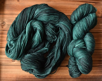 Softee Chunky Yarn-Dark Green