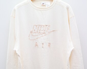 vintage nike sweatshirt cream