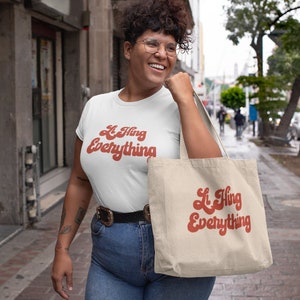 Li Hing Everything canvas market reusable shopping bag