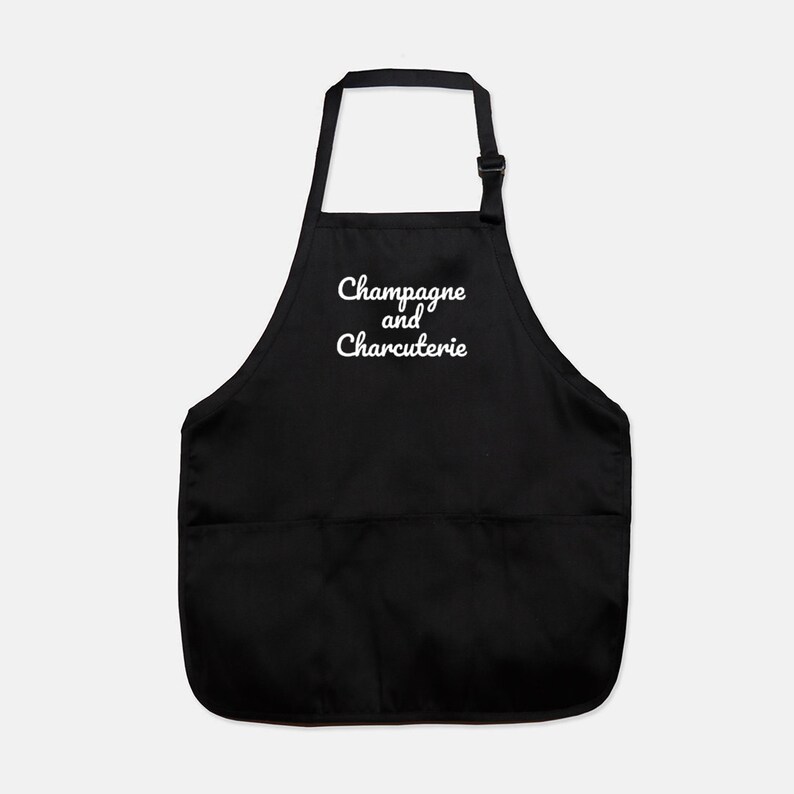 Champagne & Charcuterie Cooking Apron Hostess Gift Etsy