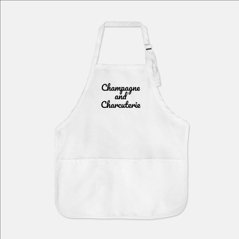 Champagne & Charcuterie Cooking Apron Hostess Gift Etsy