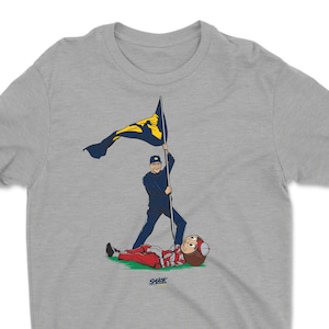 Plant the Flag (Anti-Ohio State) T-Shirt for Michigan College Football Fans