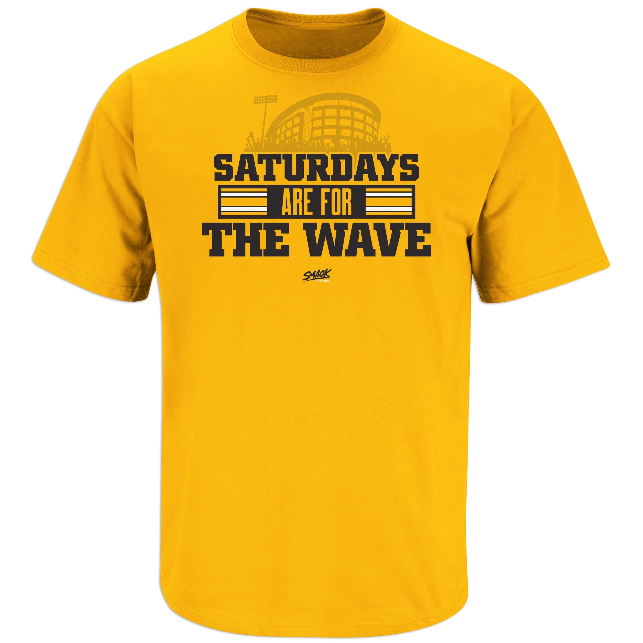 Saturdays Are For the Wave T-Shirt for Iowa College Football Fans (SM-5XL)
