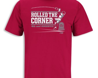 Rolled the Corner T-Shirt (anti-Auburn) for Alabama College Fans (SM-5XL)