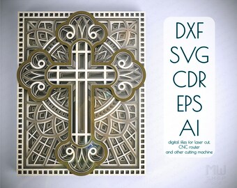 Download 3d Cross Svg Etsy