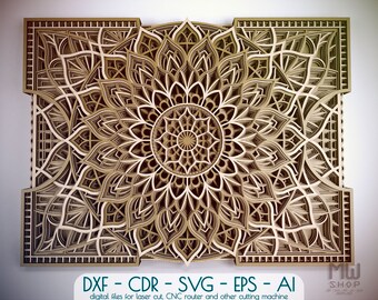 Download Multilayer Mandala Etsy