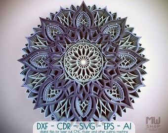 Download Multilayer Mandala Etsy