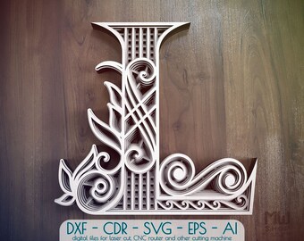 Download Mandala Letters Svg Etsy