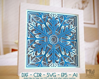 Download Snowflake Mandala Etsy