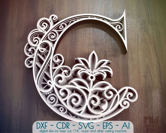 Free Free 342 Cricut Mandala Letters SVG PNG EPS DXF File