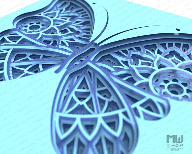 Free Free 241 Butterfly Shadow Box Svg SVG PNG EPS DXF File