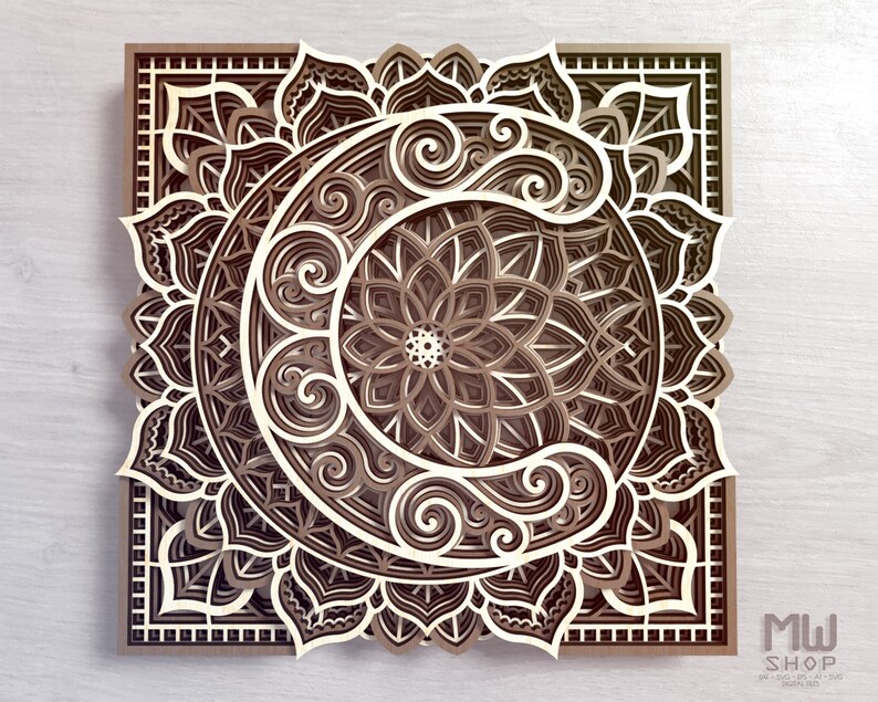 Download Mandala Letter C DXF Alphabet Letter C Mandala Letter SVG ...