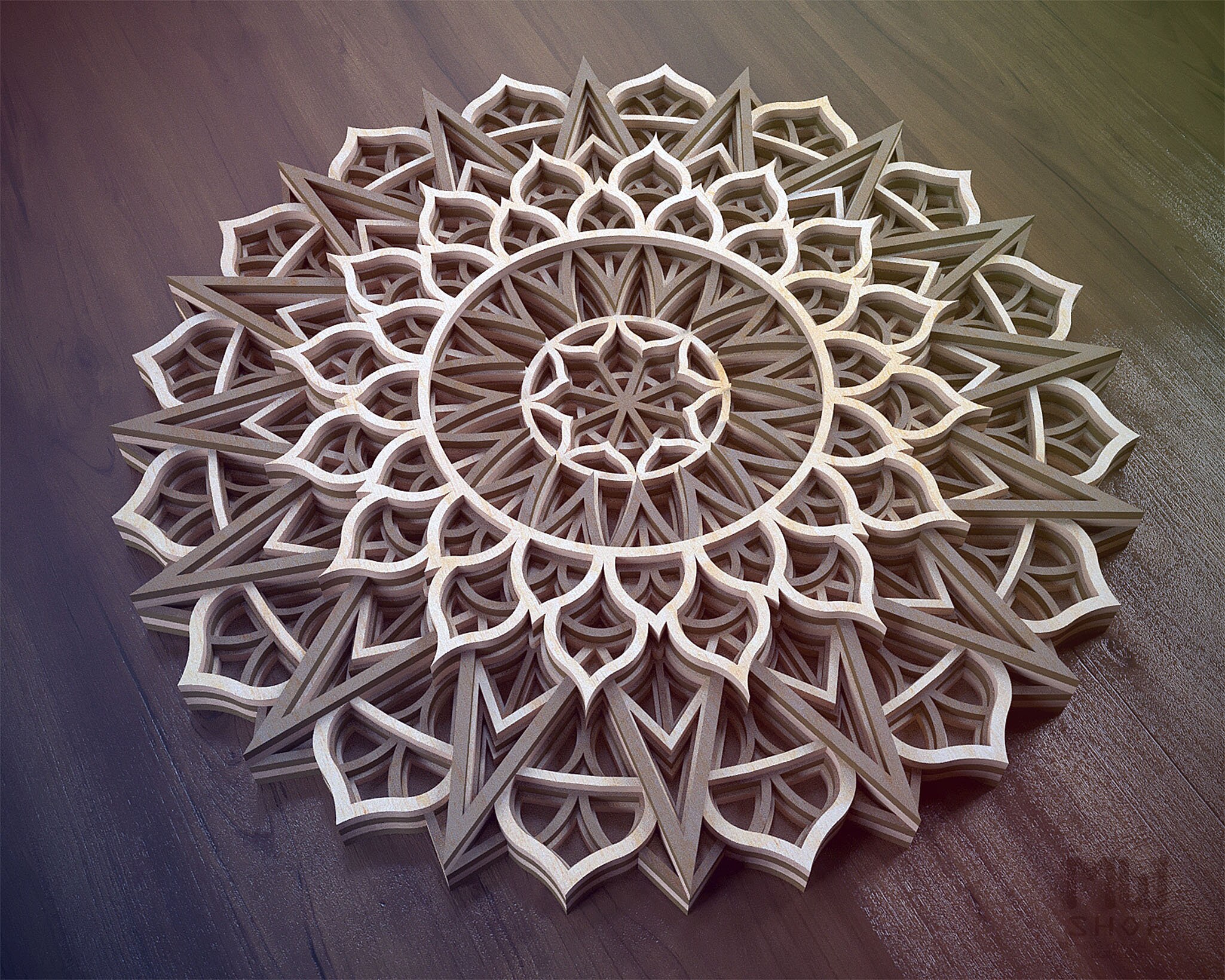 Free Free 303 Etsy Layered Mandala SVG PNG EPS DXF File