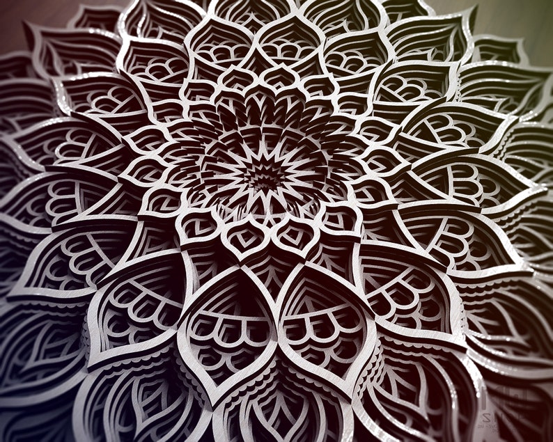 Download Multilayer Mandala Dxf File Laser Cut Dxf Mandala Wall Art Multilayer Mandala Svg File Mandala Laser Cut Template Mandala For Cnc Router Sculpting Forming Craft Supplies Tools Kromasol Com