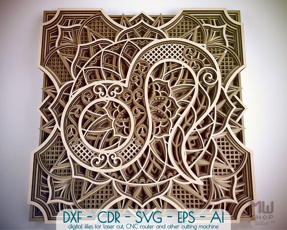 Download Leo Vector Mandala Dxf Svg Instant Download Cdr Vector Mandala File For Laser Cutting Wood Wall Art Mandala Multilayer Lion Mandala Craft Supplies Tools Stamping Delage Com Br