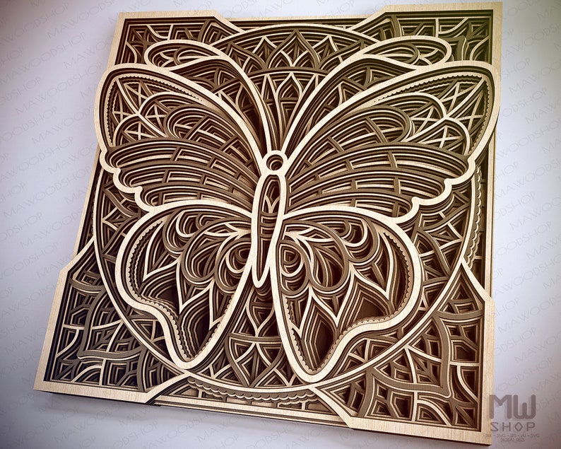 Free Free 228 Layered Butterfly Mandala Svg Free SVG PNG EPS DXF File