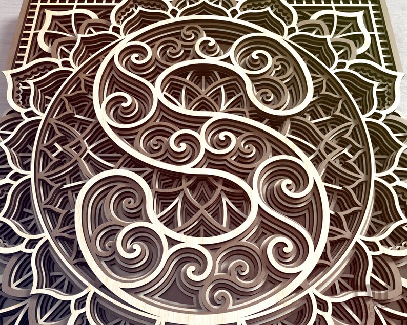 Download Mandala Letter S DXF Alphabet Letter S Mandala Letter SVG ...