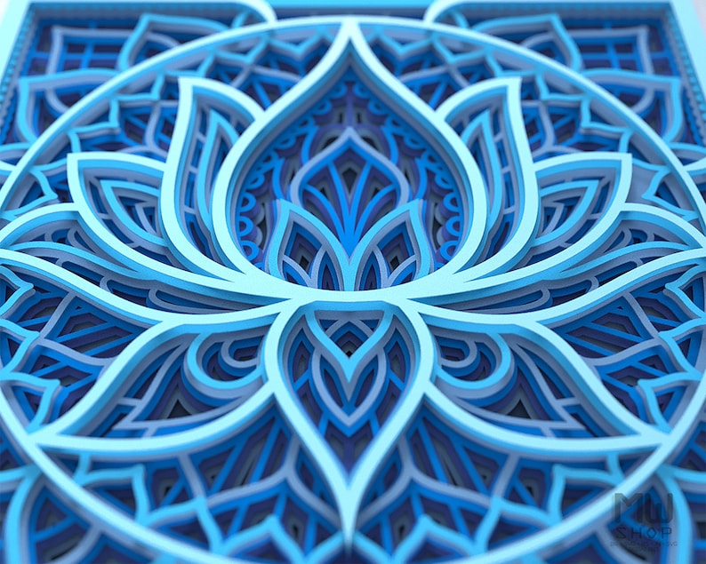 Free Free 302 Lotus Flower Mandala Svg SVG PNG EPS DXF File