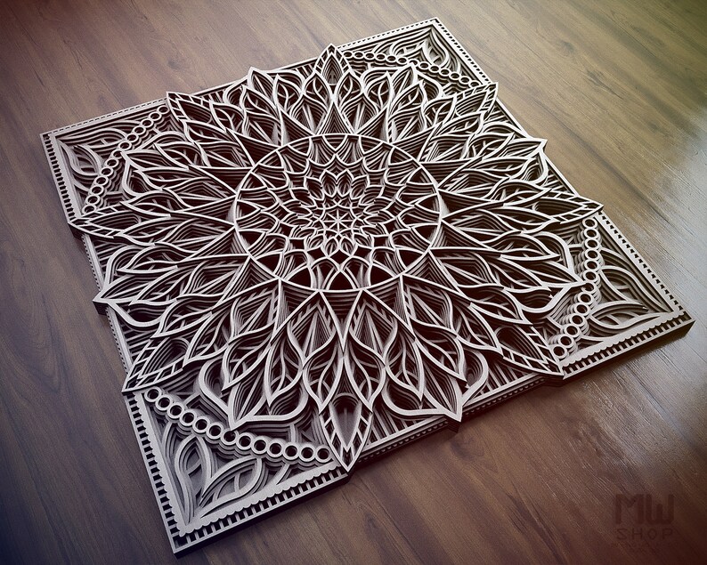 Download Digital Files For Laser Cut Layred Mandala Dxf Multilayer Mandala Svg Mandala Dxf File For Cnc Router Machine Laser Cut Dxf Mandala File Kits How To Craft Supplies Tools Lifepharmafze Com