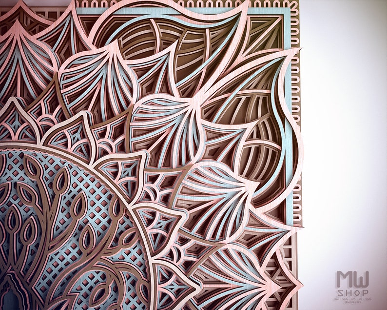 Download M73 Tree of Life DXF file Mandala DXF For Laser Laser Cut ...