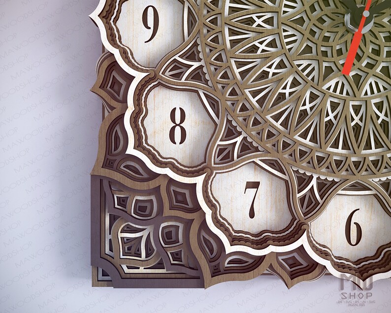 Free Free 317 Mandala Clock Cricut SVG PNG EPS DXF File