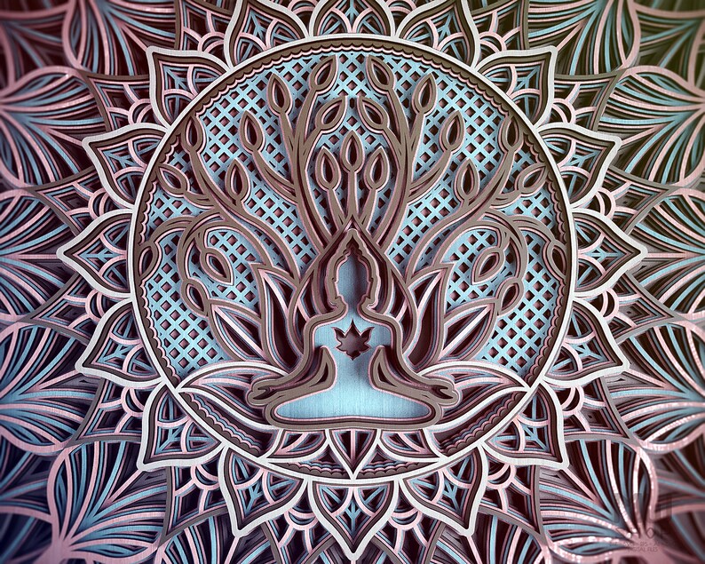 Download M73 Tree of Life DXF file Mandala DXF For Laser Laser Cut ...