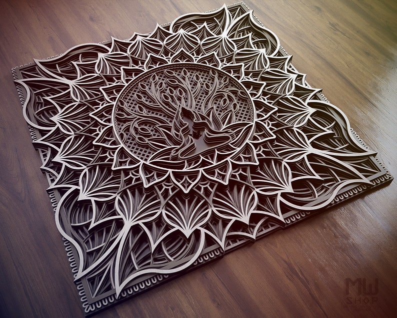 Download Multilayer Mandala Svg File Mandala Dxf File For Laser Tree Of Life Dxf File Tree Of Life Laser Cut Laser Cut Tree Of Life Dxf Pattern Sculpting Forming Craft Supplies
