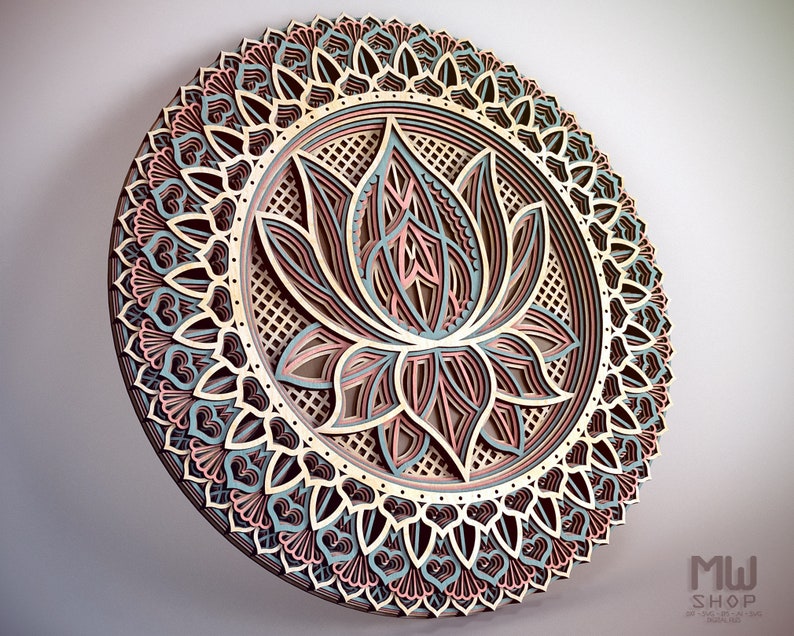 Free Free 92 Lotus Flower Mandala Svg SVG PNG EPS DXF File