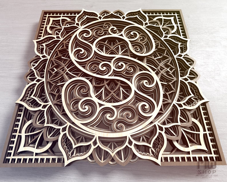 Download Mandala Letter S DXF Alphabet Letter S Mandala Letter SVG ...
