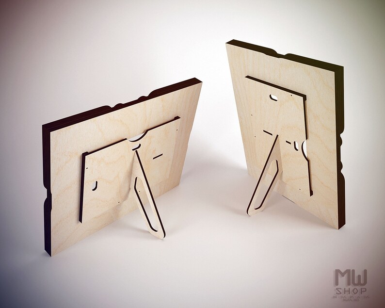 F05 Multilayer Photo Frame DXF File Laser Cut Photo Frame Etsy