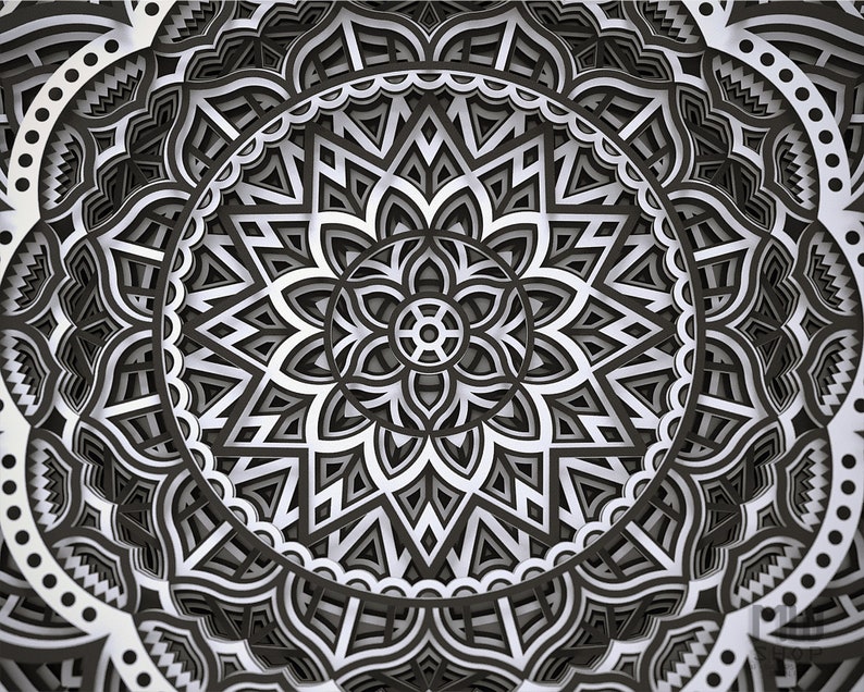 Download Flower Mandala Svg M138 Shadow Box Mandala For Cricut Shadow Box Pattern Layered Mandala For Cutting Laser Cut Multilayer Mandala Home Hobby Craft Supplies Tools Vadel Com