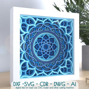 Layered Mandala Gun Svg For Crafters - Layered SVG Cut ...