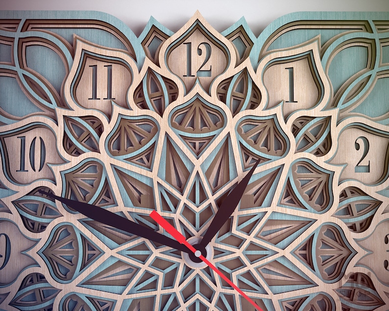 Free Free 216 Layered Mandala Clock Svg SVG PNG EPS DXF File