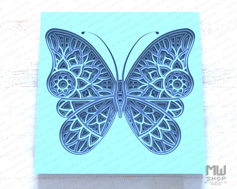 Free Free 213 Butterfly Shadow Box Svg SVG PNG EPS DXF File
