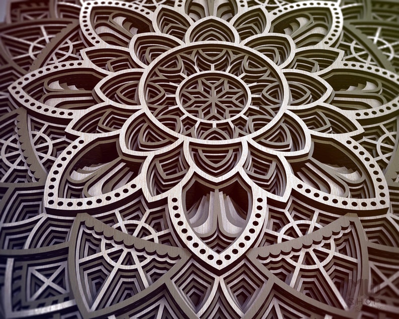 Download Sculpting Forming Mandala Svg For Cricut Mandala Dxf File For Laser Laser Cut Dxf Mandala Pattern Circular Mandala Dxf File Multilayer Mandala Svg File Craft Supplies Tools