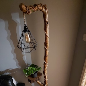 Driftwood Floor Lamp