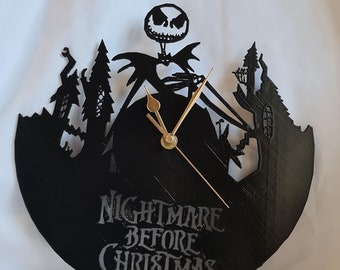 Jack Skellington - Le cauchemar avant Noël Horloge