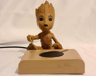 Baby Groot Samsung and Apple Watch Charger Base