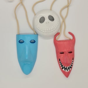 Lock Shock Barrel Halloween Dekoration Maske Inspiriert Tim Etsy Deutschland