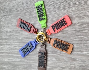 Customisable Car Number Registration Reg Plate 3D Printed Keyring - Foto 3