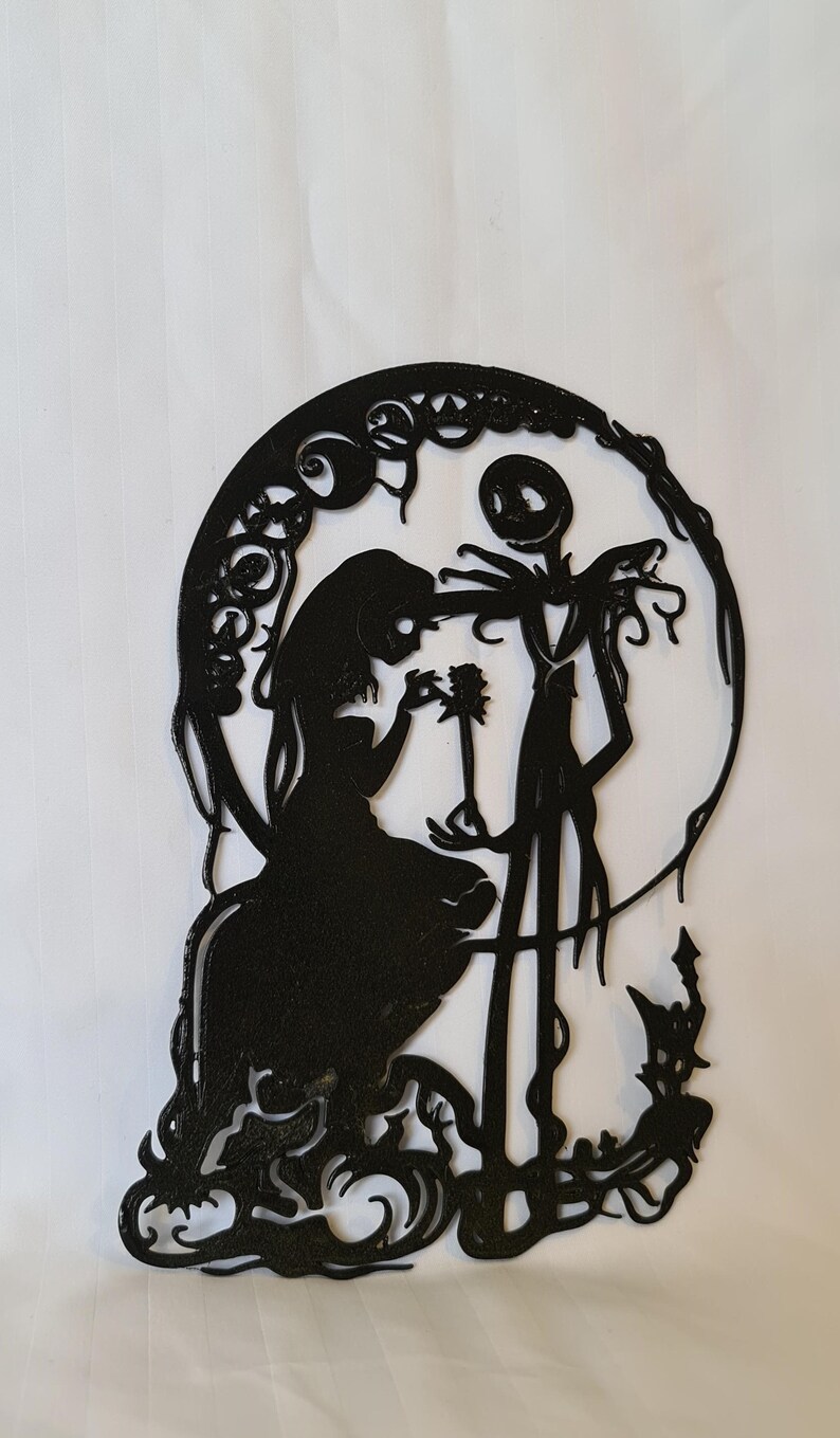 The Nightmare Before Christmas Window Decoration Etsy