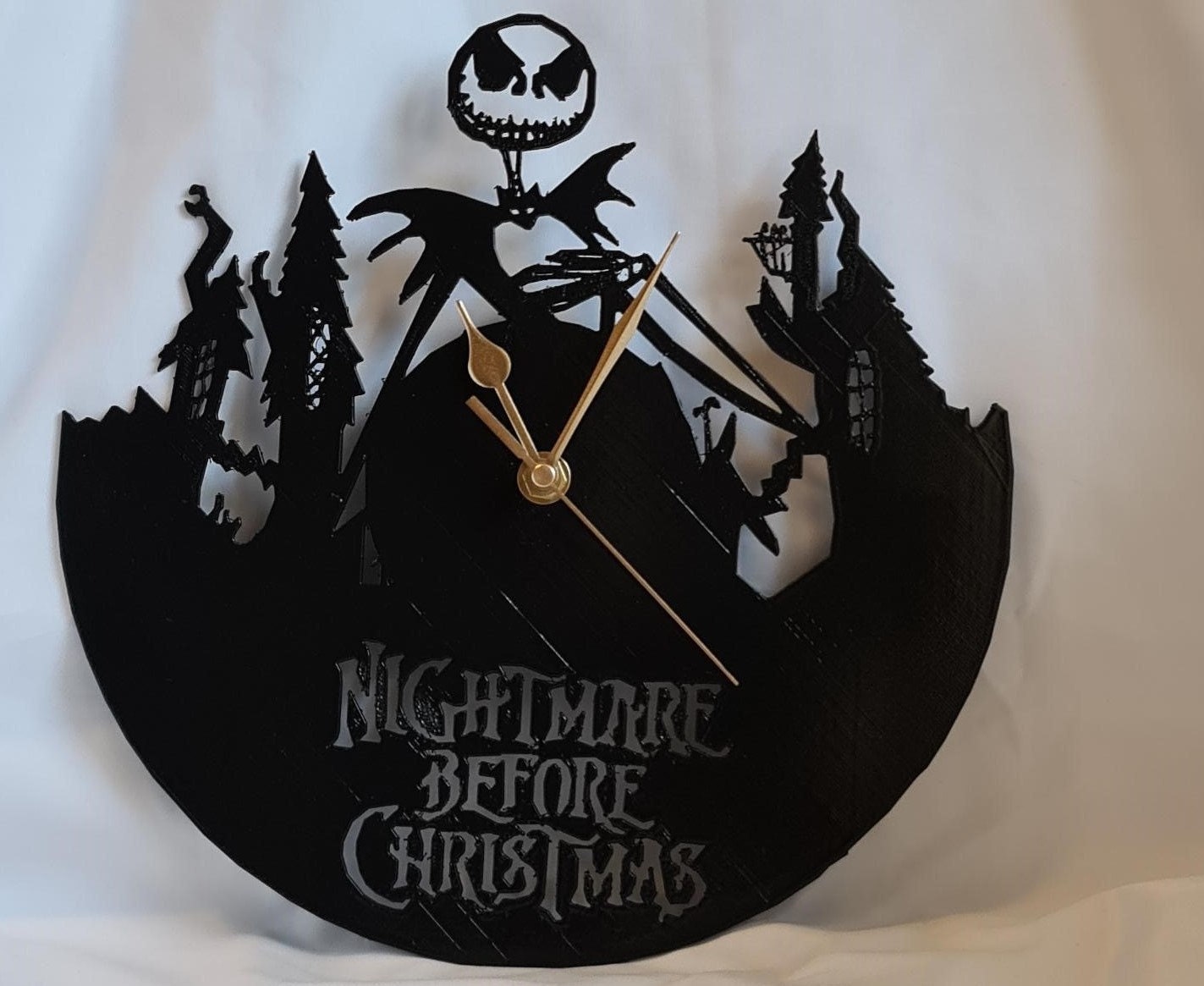 Jack Skellington The Nightmare Before Christmas Clock Etsy