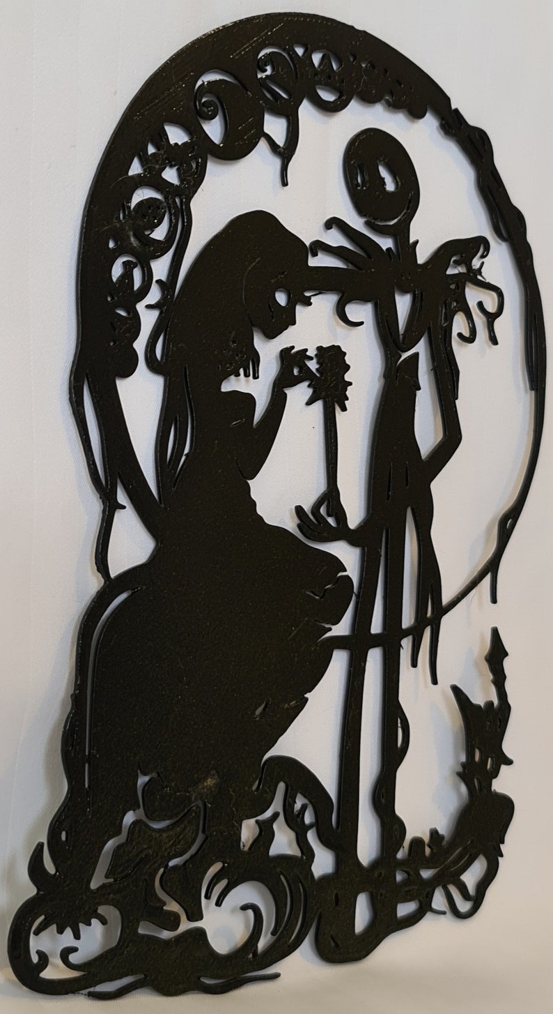 The Nightmare Before Christmas Window Decoration Etsy