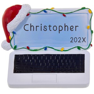 Décoration d'ordinateur personnalisée • Souvenir d'ordinateur portable pour le travail à domicile, apprentissage virtuel