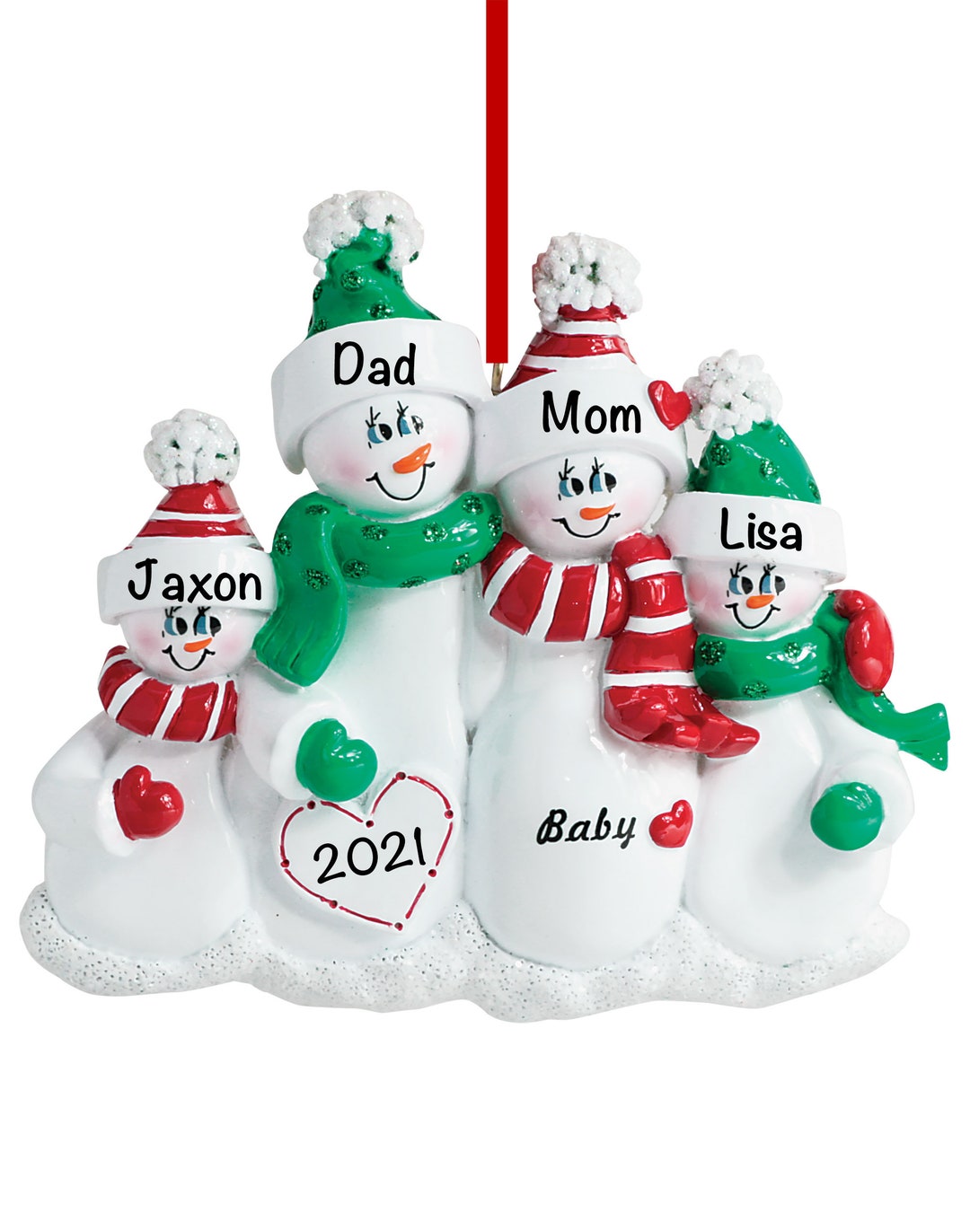 Personalized Pregnancy Ornament We're Expecting New Etsy